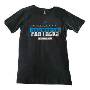 UNAVAILABLE Carolina Panthers Boys Large T-Shirt, NWT, Black